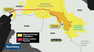 Kirkuk new oil pipeline
