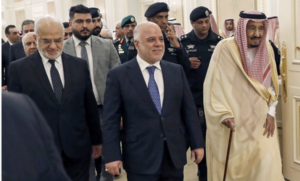 Abad with King Salman