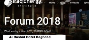 Iraq Energy Forum 2018 logo